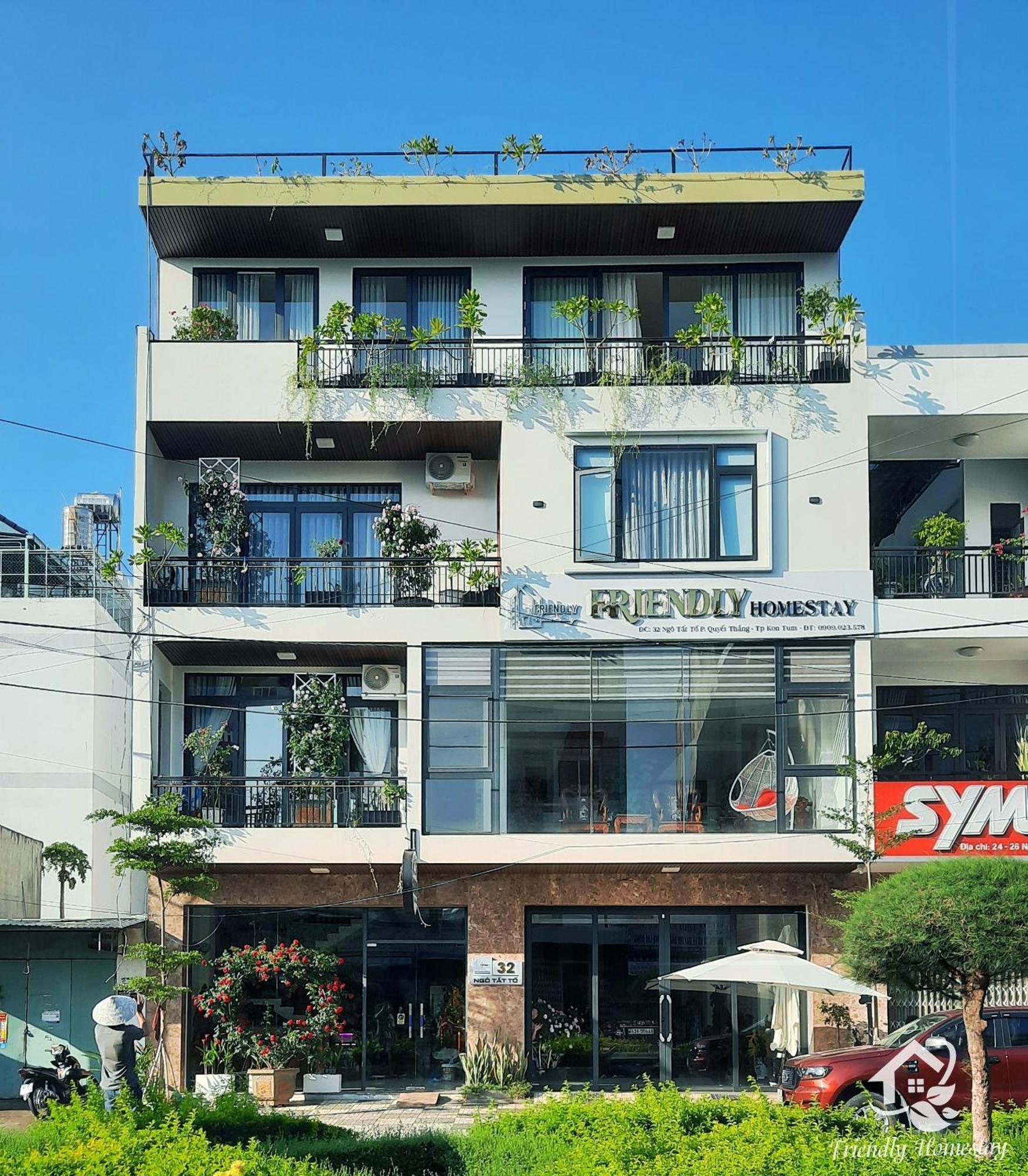 Friendly Homestay Tỉnh Kontum Zewnętrze zdjęcie